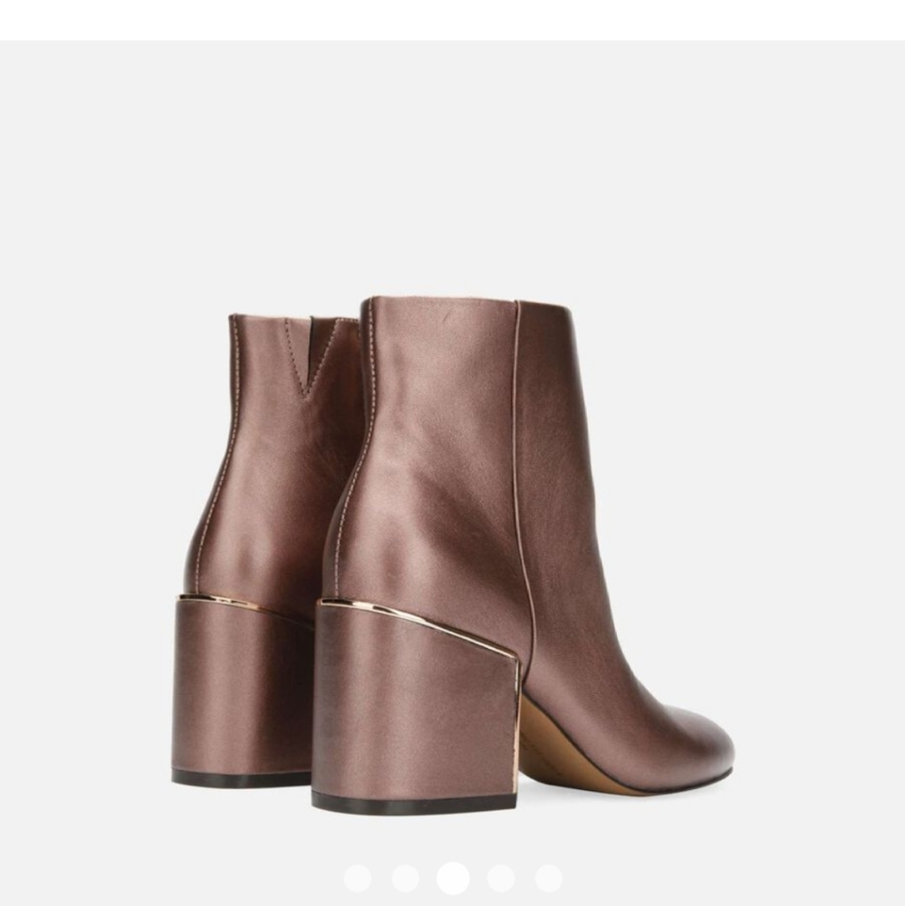 NEW Kenneth Cole Reeve 2 leather bootie - Picture 2 of 9